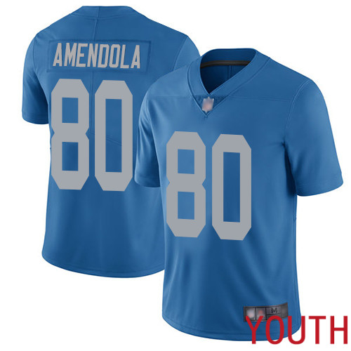 Detroit Lions Limited Blue Youth Danny Amendola Alternate Jersey NFL Football 80 Vapor Untouchable